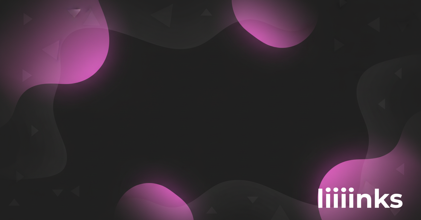 Abstract Spotify-style gradient cover art for "Best Practices for Designing a Clean and Minimal Link in Bio Page" on liiiinks.